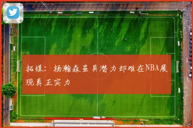 拓媒：杨瀚森虽具潜力却难在NBA展现真正实力